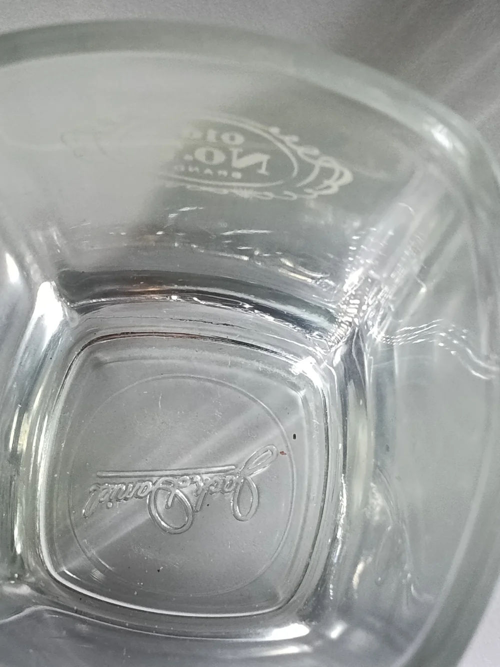 Vintage Jack Daniel’s Square Shot Glasses Set of 2 - Gold Logo & Old No. 7